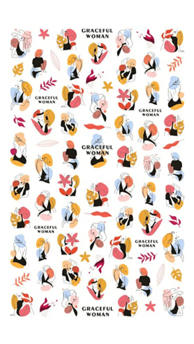 Diva Nails Stickers Graceful Woman adesivi unghie donne
