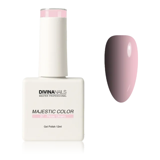 Diva Nails Majestic Color 37 Rosa Chiaro semipermanente 12ml pastello