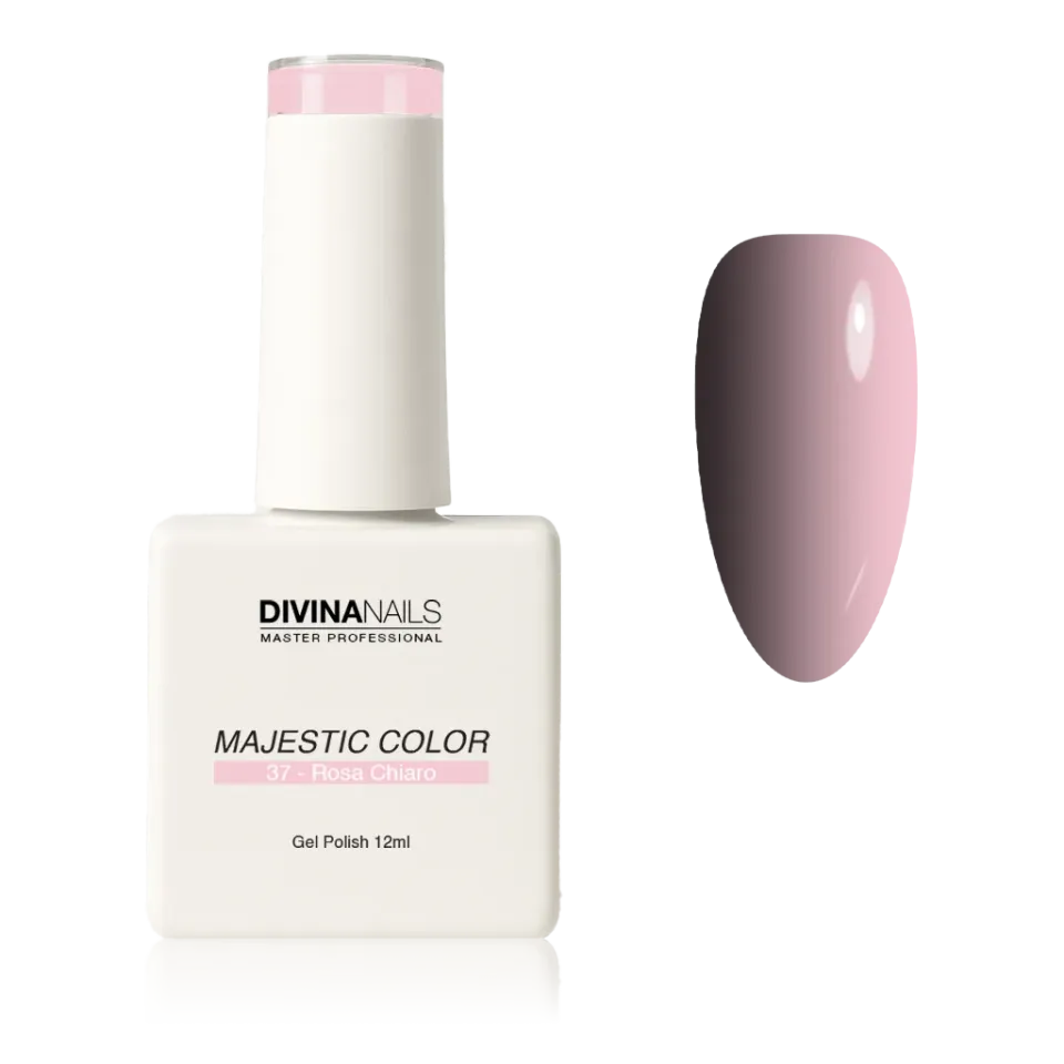 Diva Nails Majestic Color 37 Rosa Chiaro semipermanente 12ml pastello