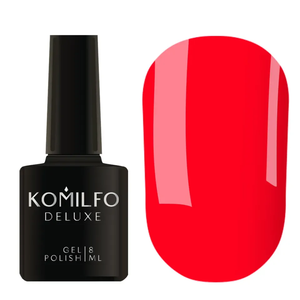 Komilfo Kaleidoscopic K007 smalto semipermanente 8 ml corallo neon