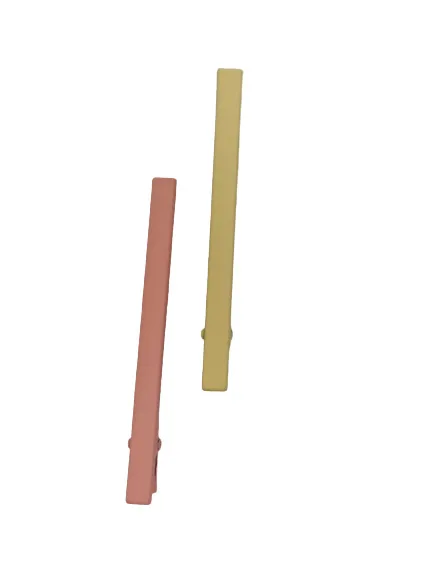 Snails Cuty Clips Moon Rabbit mollette 2pz giallo rosa