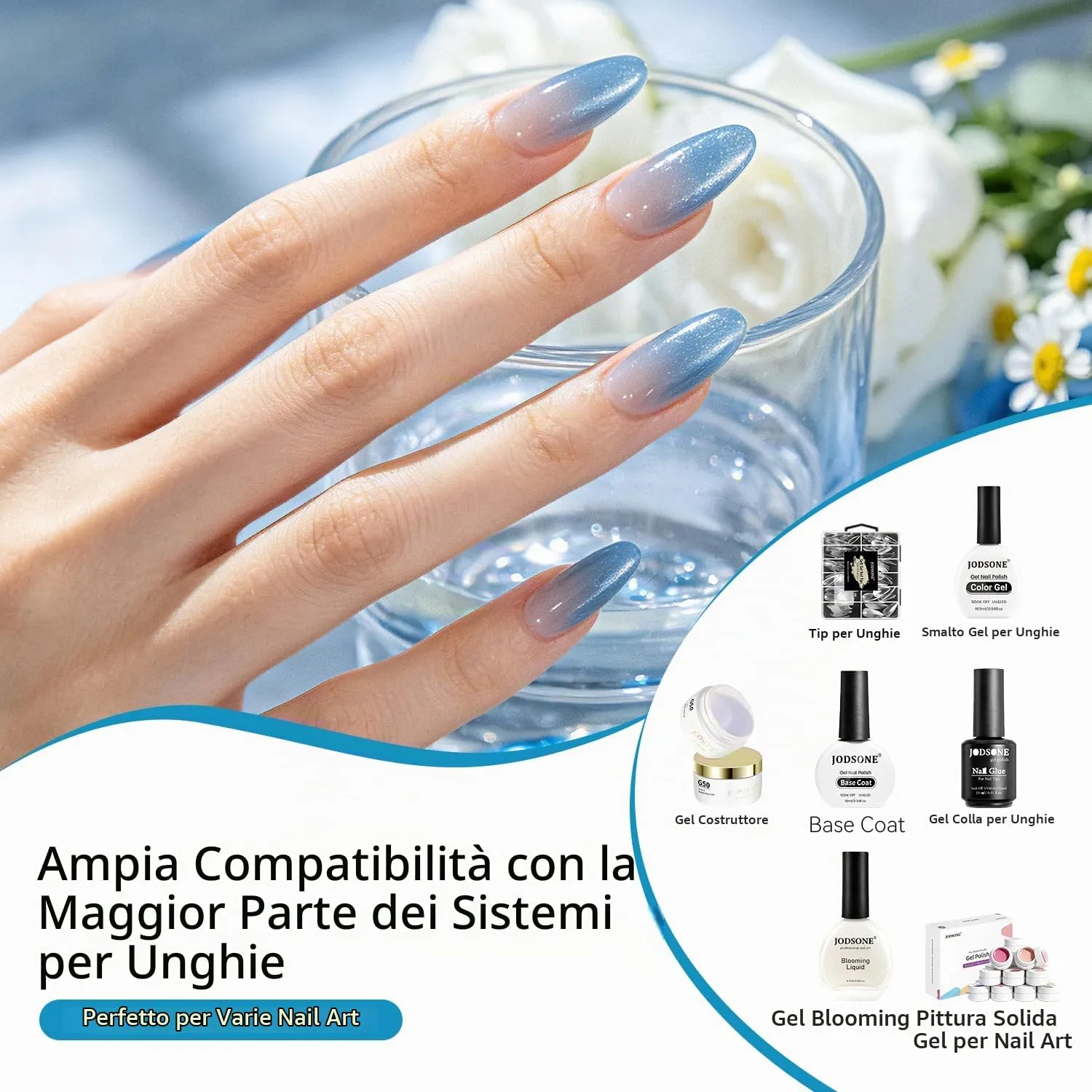 Jodsone Nail Prep Disidratante e Primer 2x18ml Acid Free