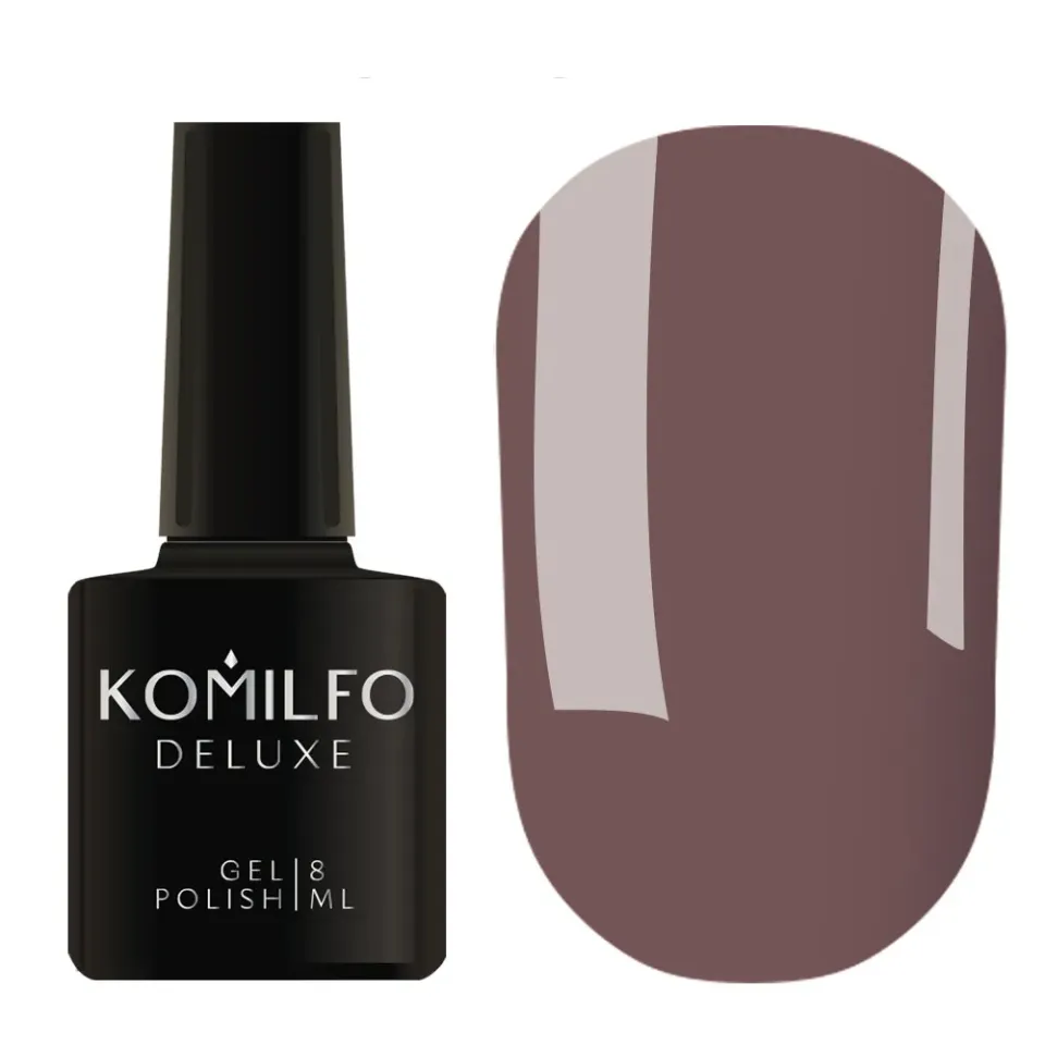 Komilfo Deluxe Series D112 smalto unghie 8 ml lilla talpa