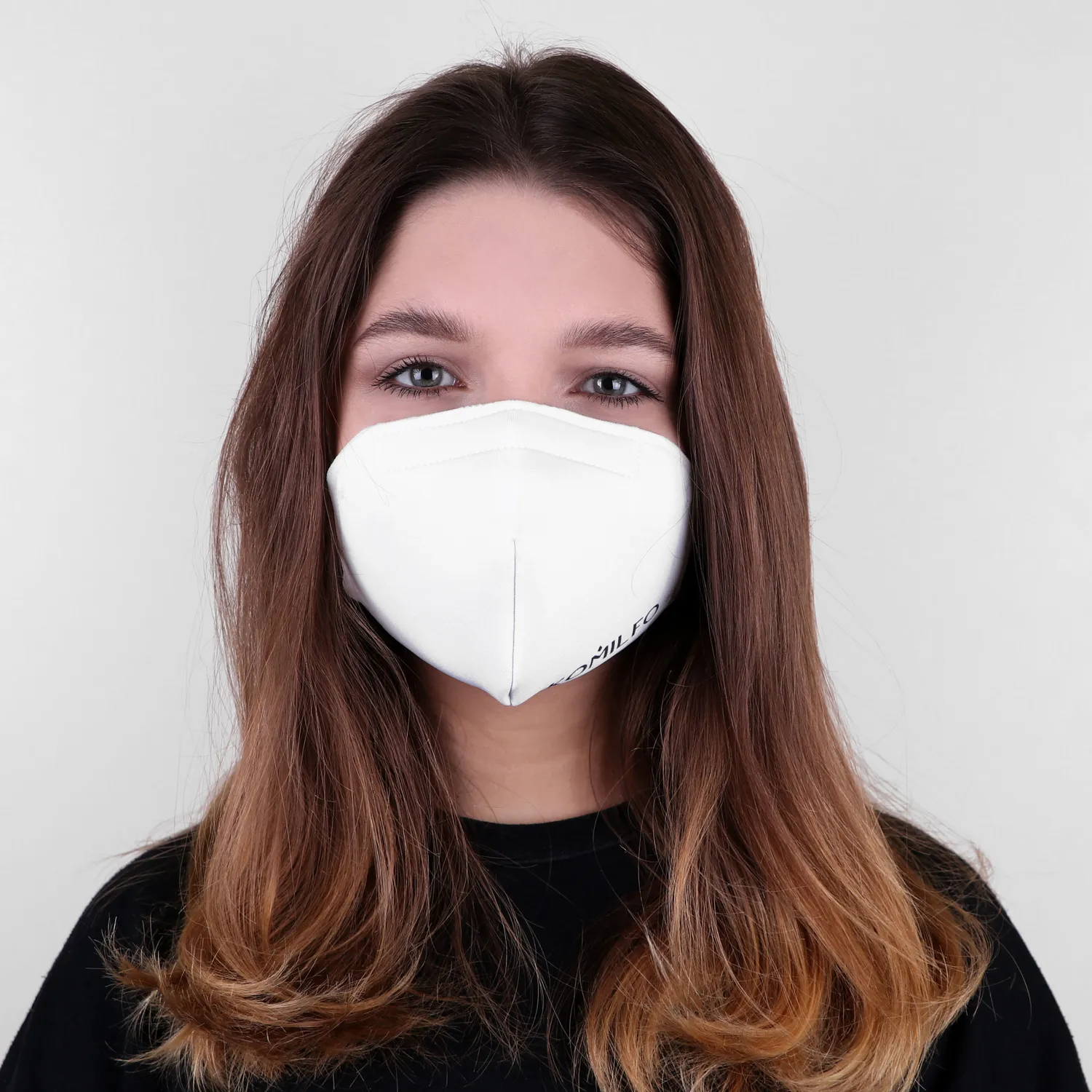 Komilfo Mask White mascherina lavabile bianca