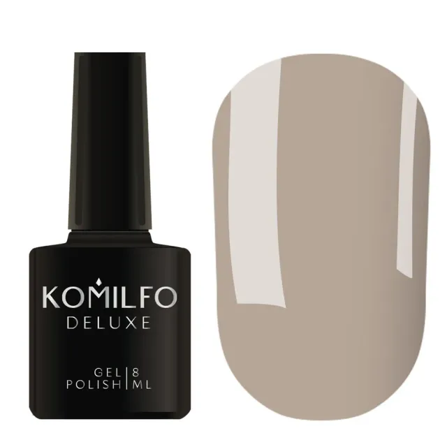 Komilfo Deluxe D237 smalto semipermanente 8 ml grigio