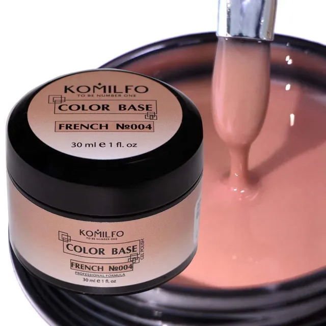 Komilfo Color Base French 004 base semipermanente 30 ml nude