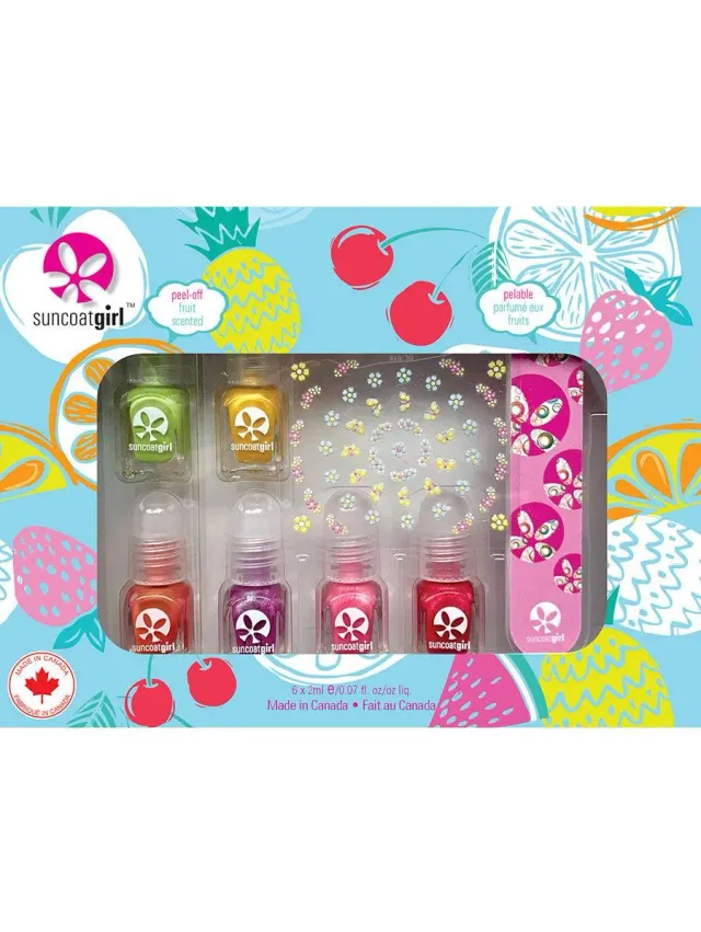Suncoatgirl Fresh & Fruity set smalti 6x2 ml profumati