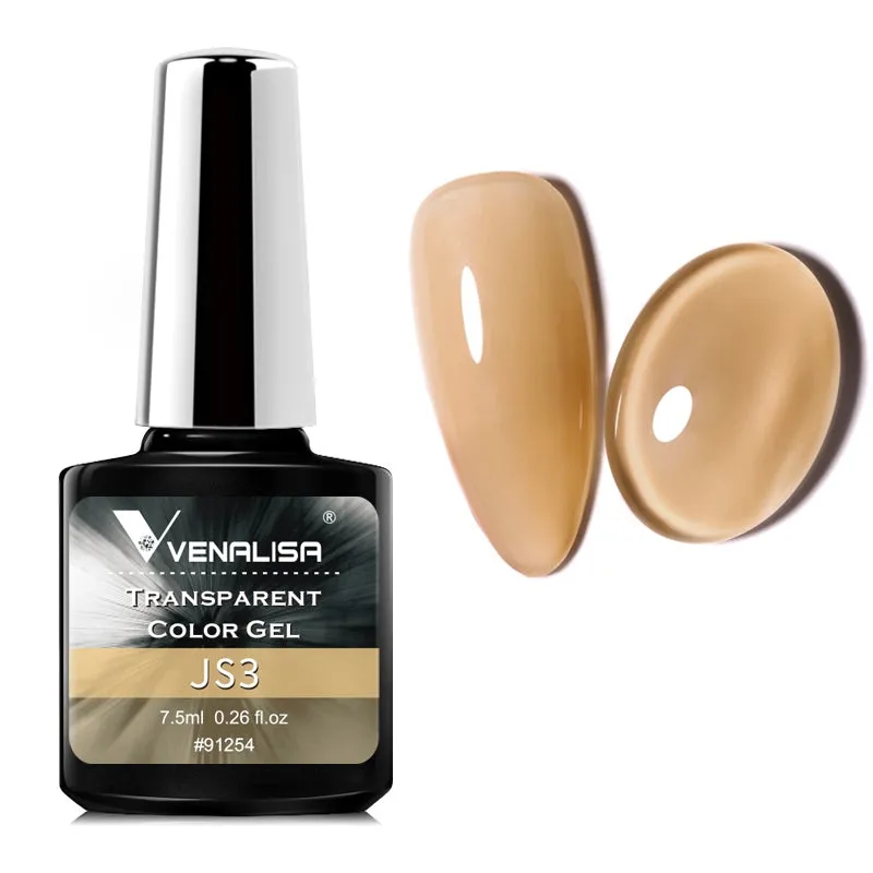Venalisa Transparent Gel JS1 smalto semipermanente 7,5ml trasparente