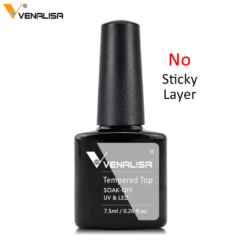 Venalisa Tempered Top Coat top no wipe 7,5ml HEMA free