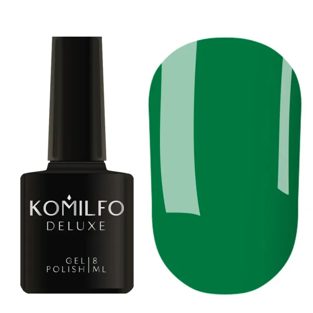 Komilfo Deluxe Series D266 smalto semipermanente 8 ml verde scuro