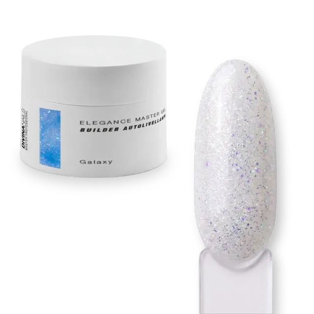 Diva Nails Elegance Master Gel Galaxy builder gel 30ml glitter