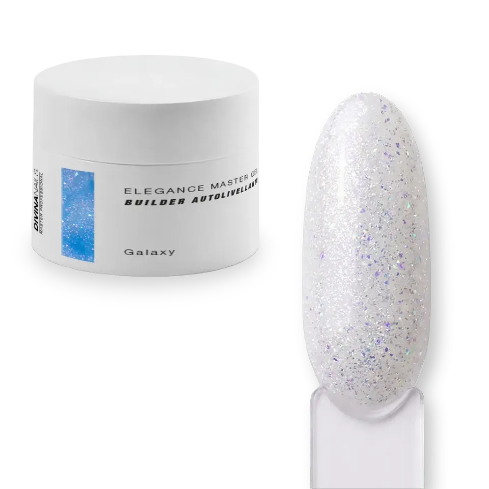 Diva Nails Elegance Master Gel Galaxy builder gel 30ml glitter