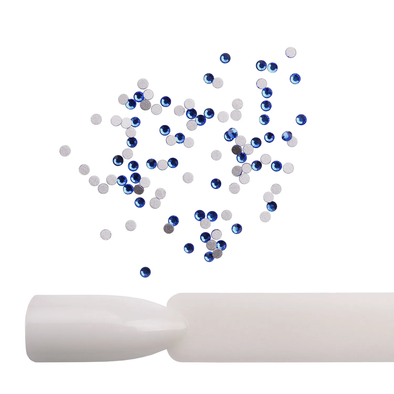 Komilfo strass Cobalt misura 4 100 pz blu intenso