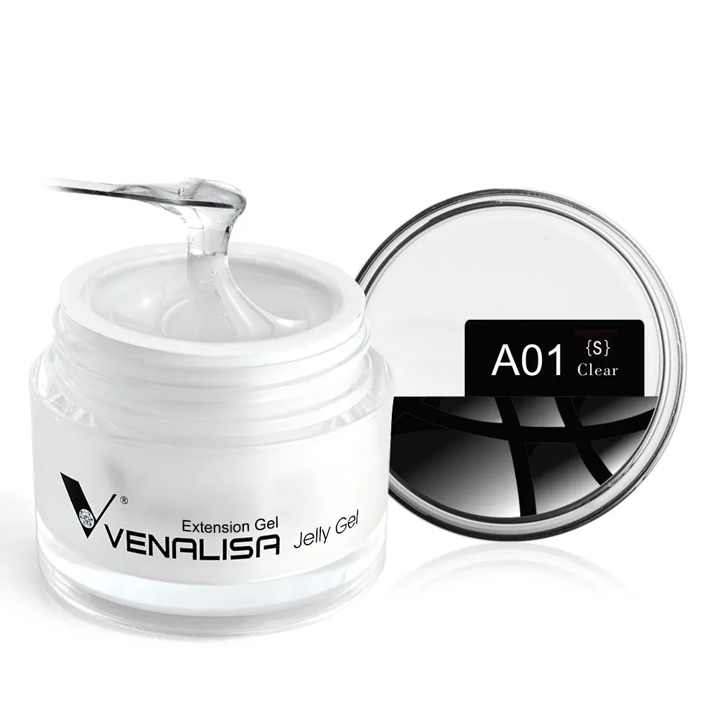 Venalisa Hard Jelly Builder Gel Unghie 15ml Hema Free