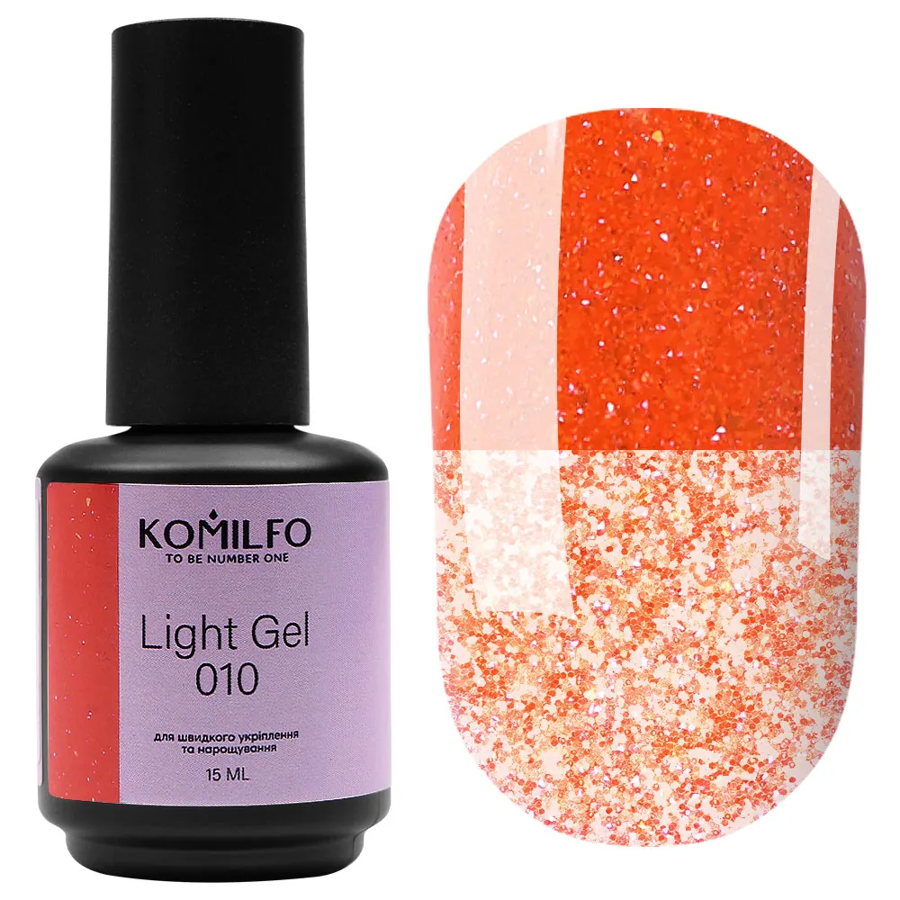 Komilfo Light Gel 010 gel liquido 15 ml rinforzo