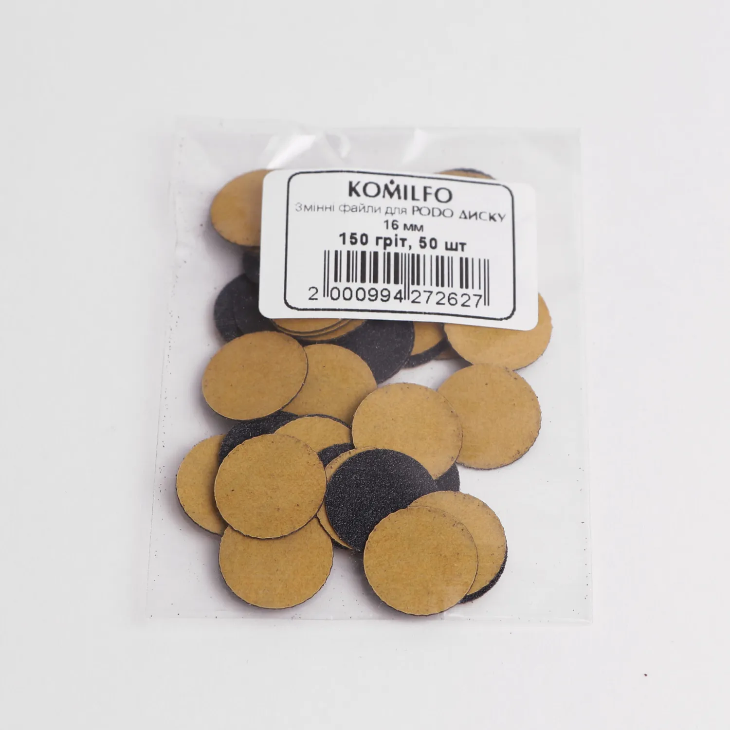 Komilfo ricambi lime disco 150 grit 16 mm abrasivi