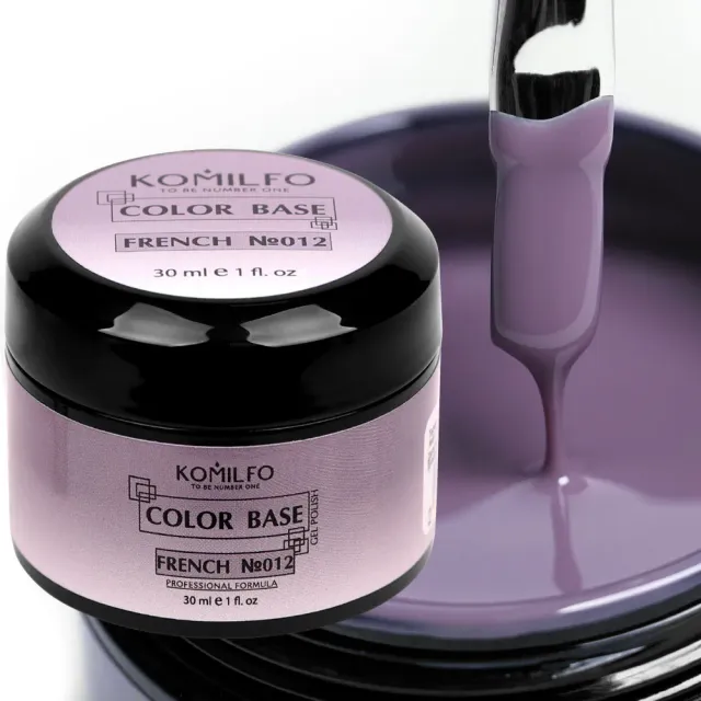 Komilfo Color Base French 012 base gel barattolo 30 ml nude