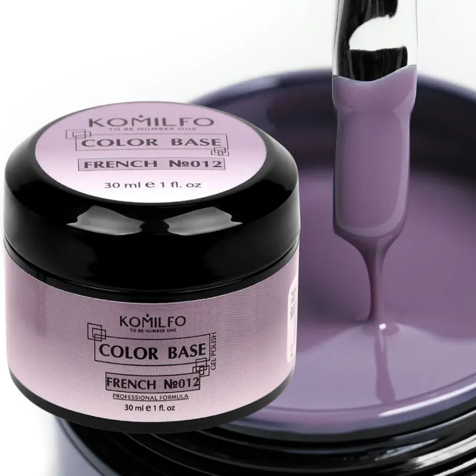 Komilfo Color Base French 012 base gel barattolo 30 ml nude