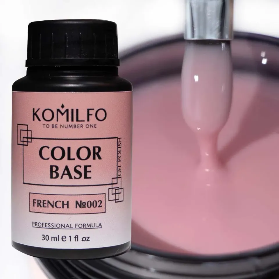 Komilfo Color Base French 002 base semipermanente nude 30 ml