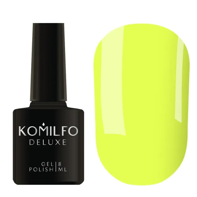 Komilfo Gelato Lemon Gelato smalto semipermanente 8 ml giallo