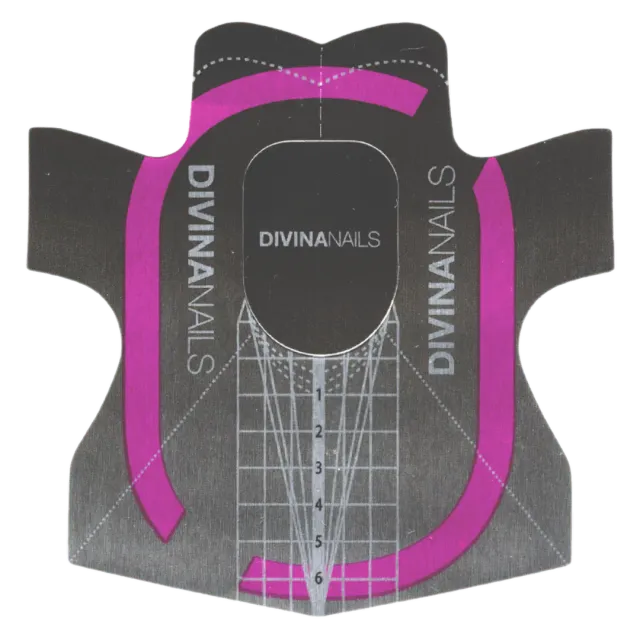 Diva Nails Perfect Salon Shape nail form 20pz alluminio