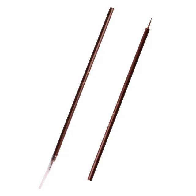 Komilfo Weasel Bamboo pennello nail art liner pelo naturale
