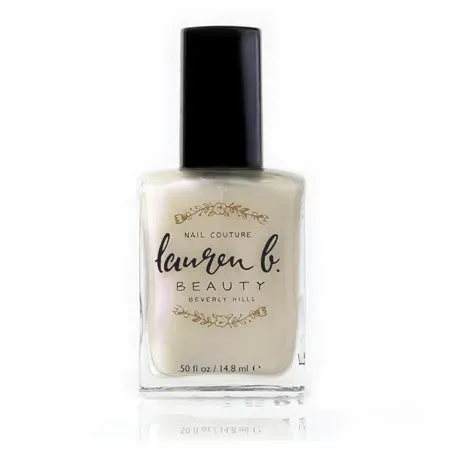 Lauren B Beauty Glazed and Confused smalto avorio iridescente