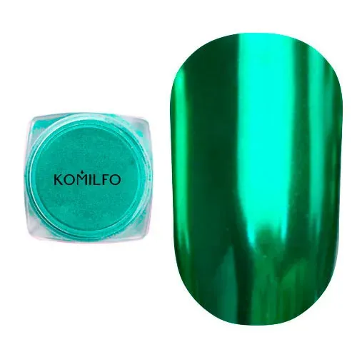 Komilfo Mirror Powder 011 Polvere Specchio Verde 0,5 g