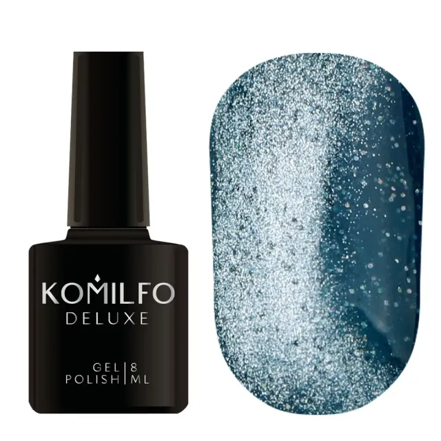Komilfo Fairytale Cat Eye 005 smalto magnetico 8 ml azzurro