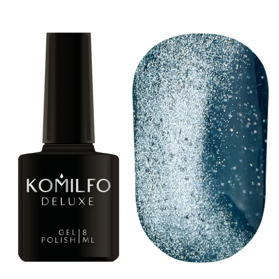 Komilfo Fairytale Cat Eye 005 smalto magnetico 8 ml azzurro