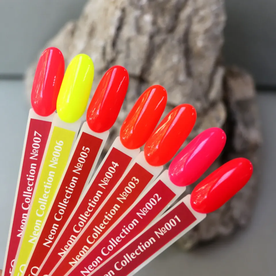 Komilfo Deluxe Neon palette colori espositiva non in vendita