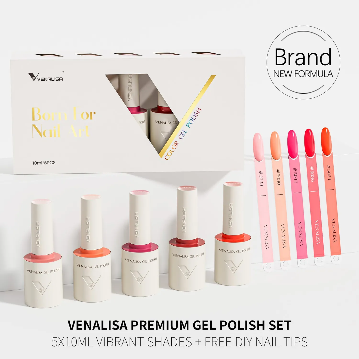 Venalisa Amber Blaze smalto gel 5x10ml senza HEMA