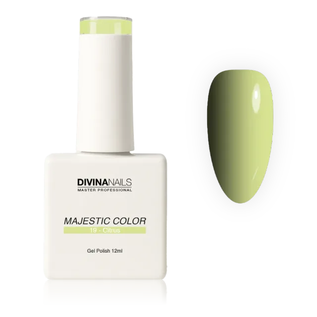 Diva Nails Majestic Color 19 Citrus semipermanente 12ml pastello