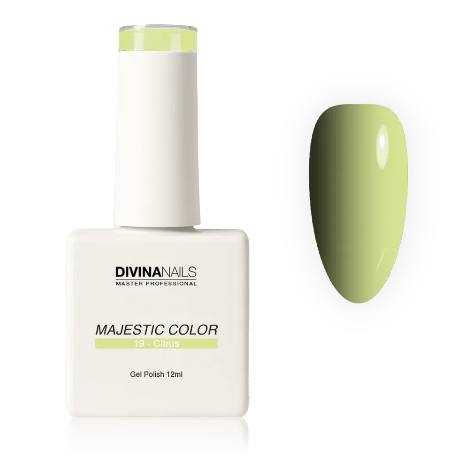 Diva Nails Majestic Color 19 Citrus semipermanente 12ml pastello