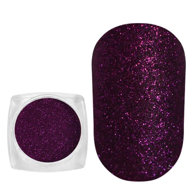 Komilfo 044 glitter unghie 2,5 g azzurro-viola