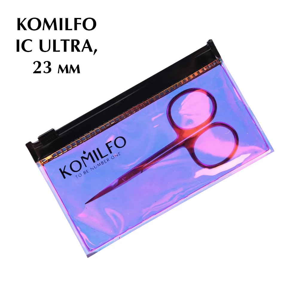 Komilfo IC Ultra forbici cuticole 23 mm astuccio dicroico