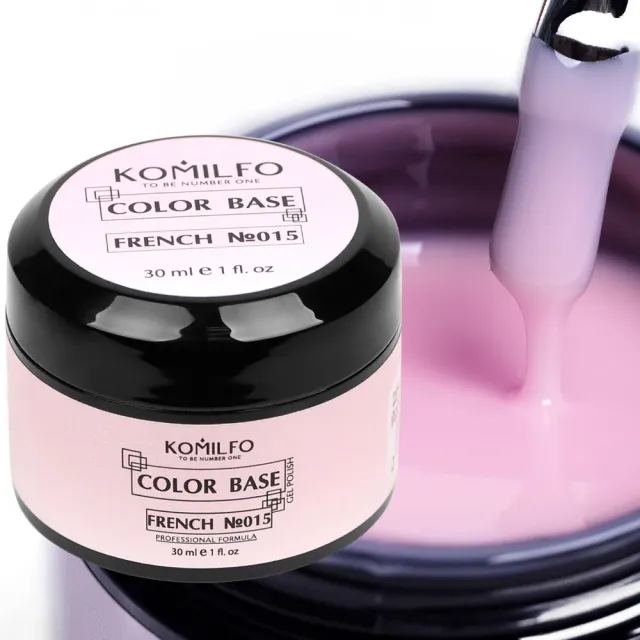Komilfo Color Base French 015 base unghie 30 ml nude