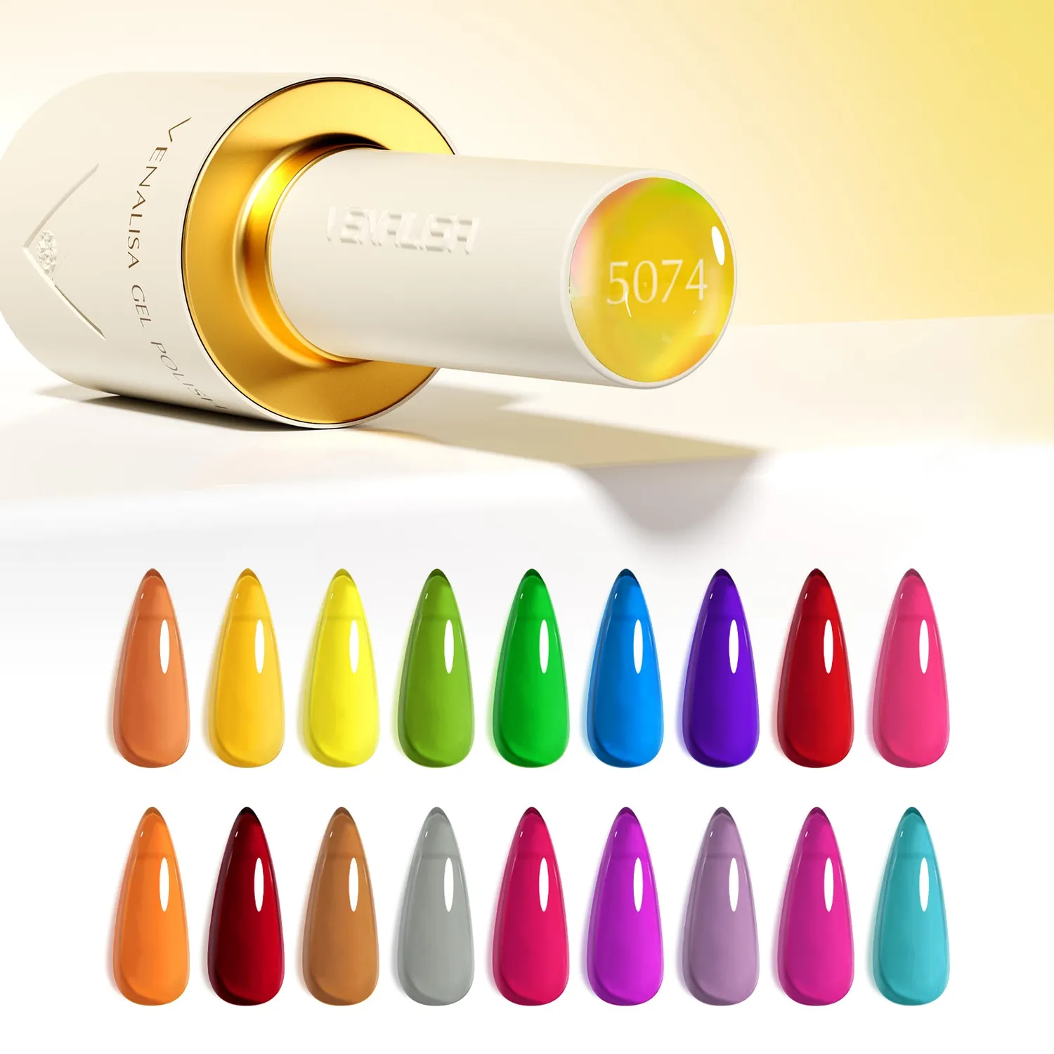 Venalisa V5 kit smalto gel 22pz sheer traslucido