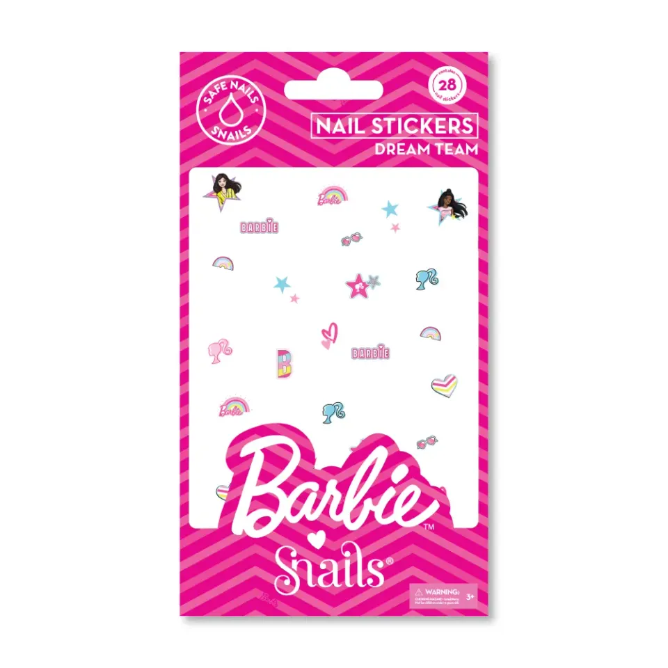 Snails Barbie Dream Team adesivi unghie bambina