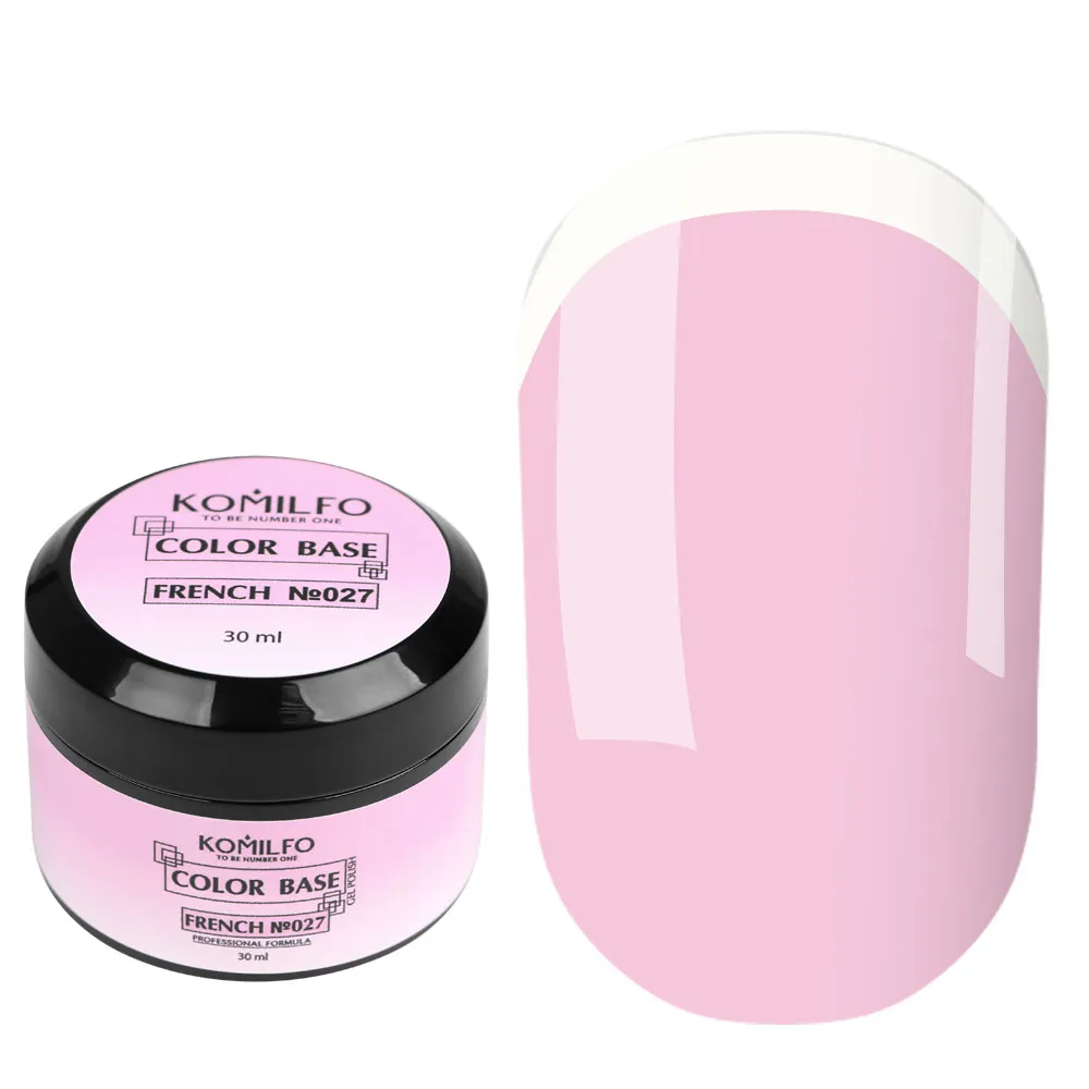 Komilfo Color French Base 027 base french 30 ml nude barattolo