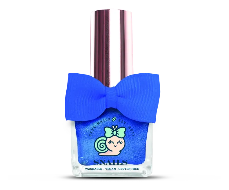 Snails Blue Sky smalto azzurro acqua vegano