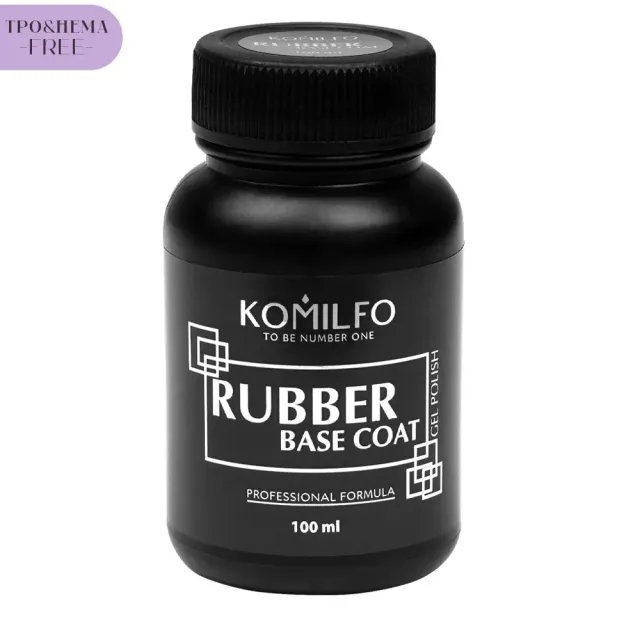 Komilfo Rubber Base base unghie 100 ml HEMA/TPO free