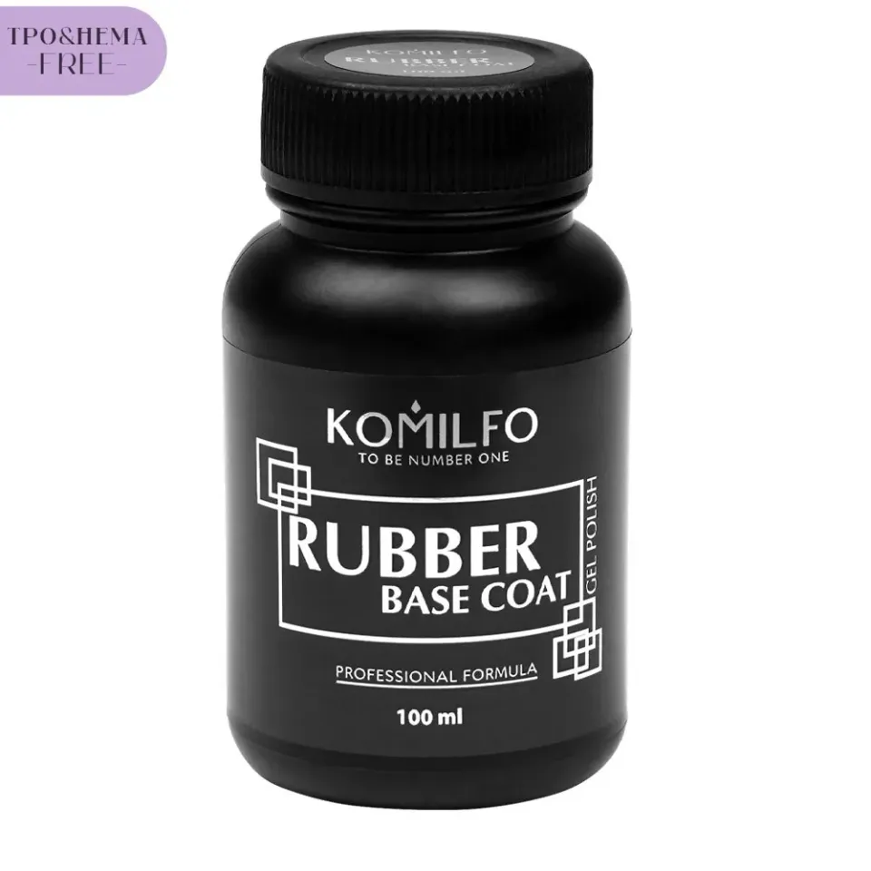 Komilfo Rubber Base base unghie 100 ml HEMA/TPO free