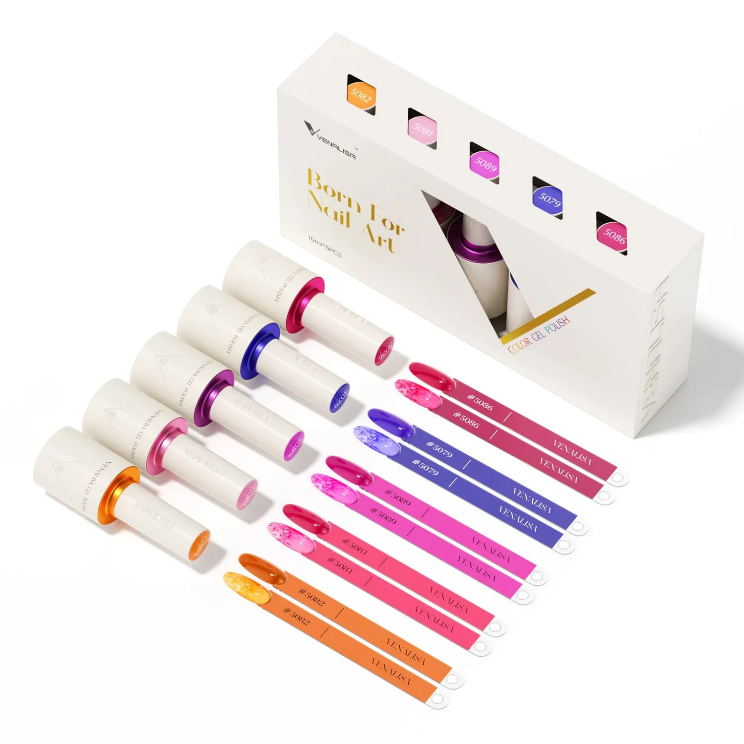Venalisa Fairy Drip Kit Smalto Gel 5x10ml + Tips