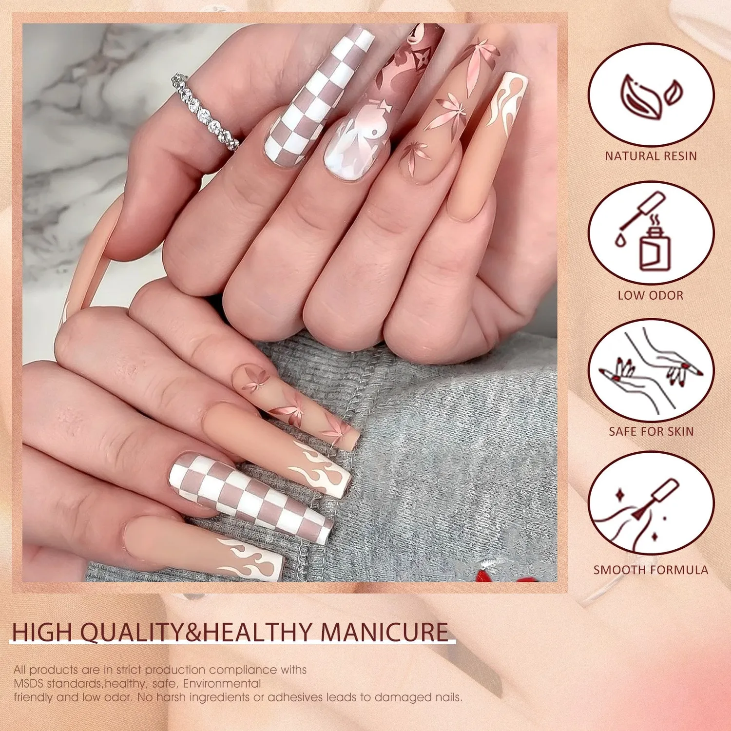 Venalisa Milky Coffee Z0515 smalto gel 12 pezzi nude