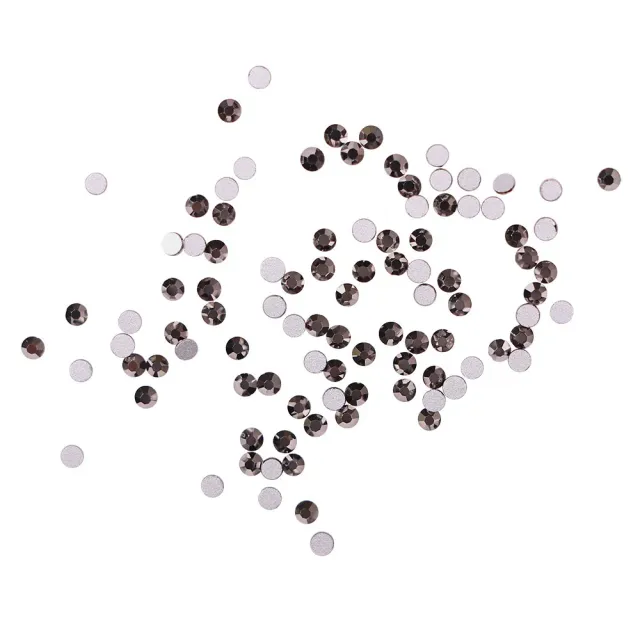 Komilfo Strass Ematite misura 5 strass unghie 100 pz