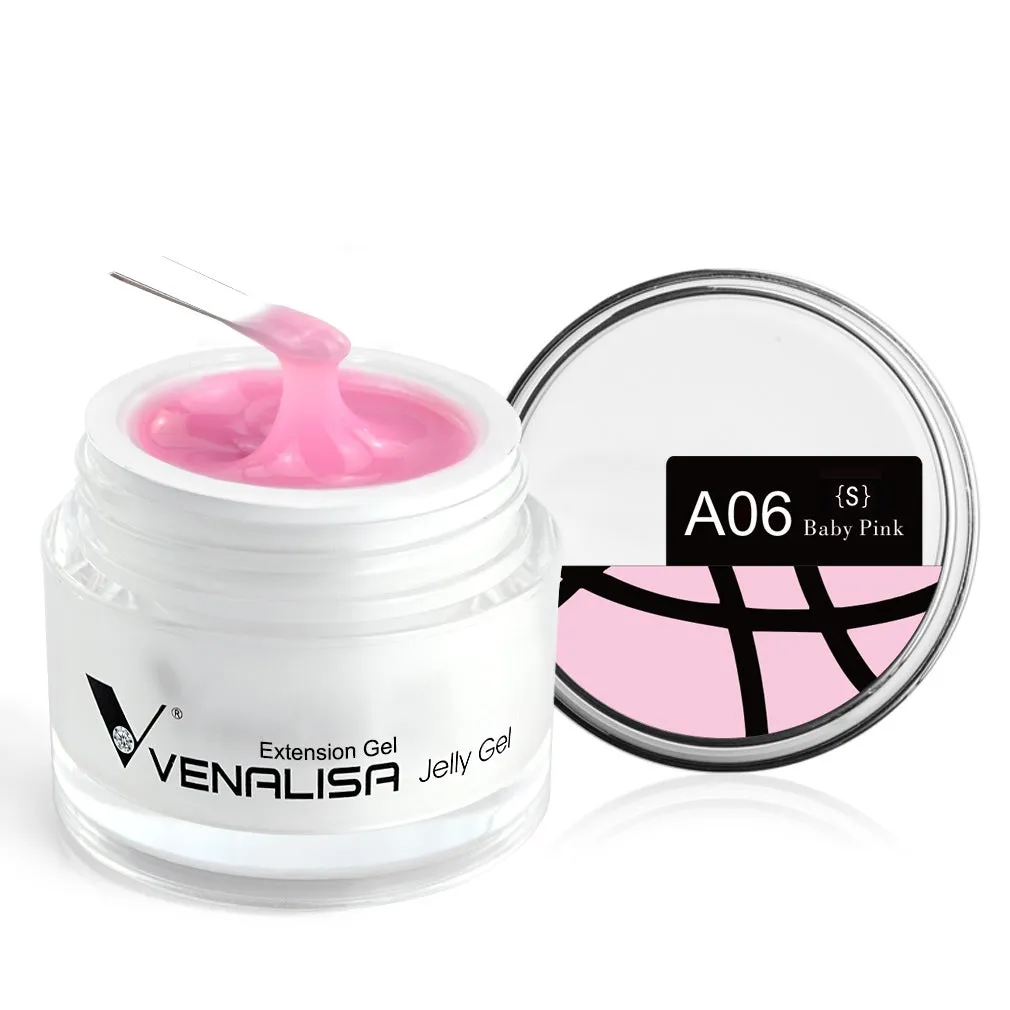 Venalisa Hard Jelly Builder Gel Unghie 15ml Hema Free