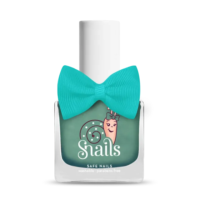 Snails Aurora smalto bambini verde petrolio shimmer