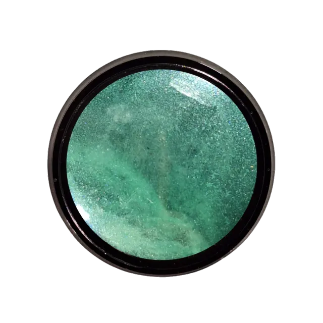 Diva Nails The Mirror Powder Liquid Green polvere specchio  cromo verde