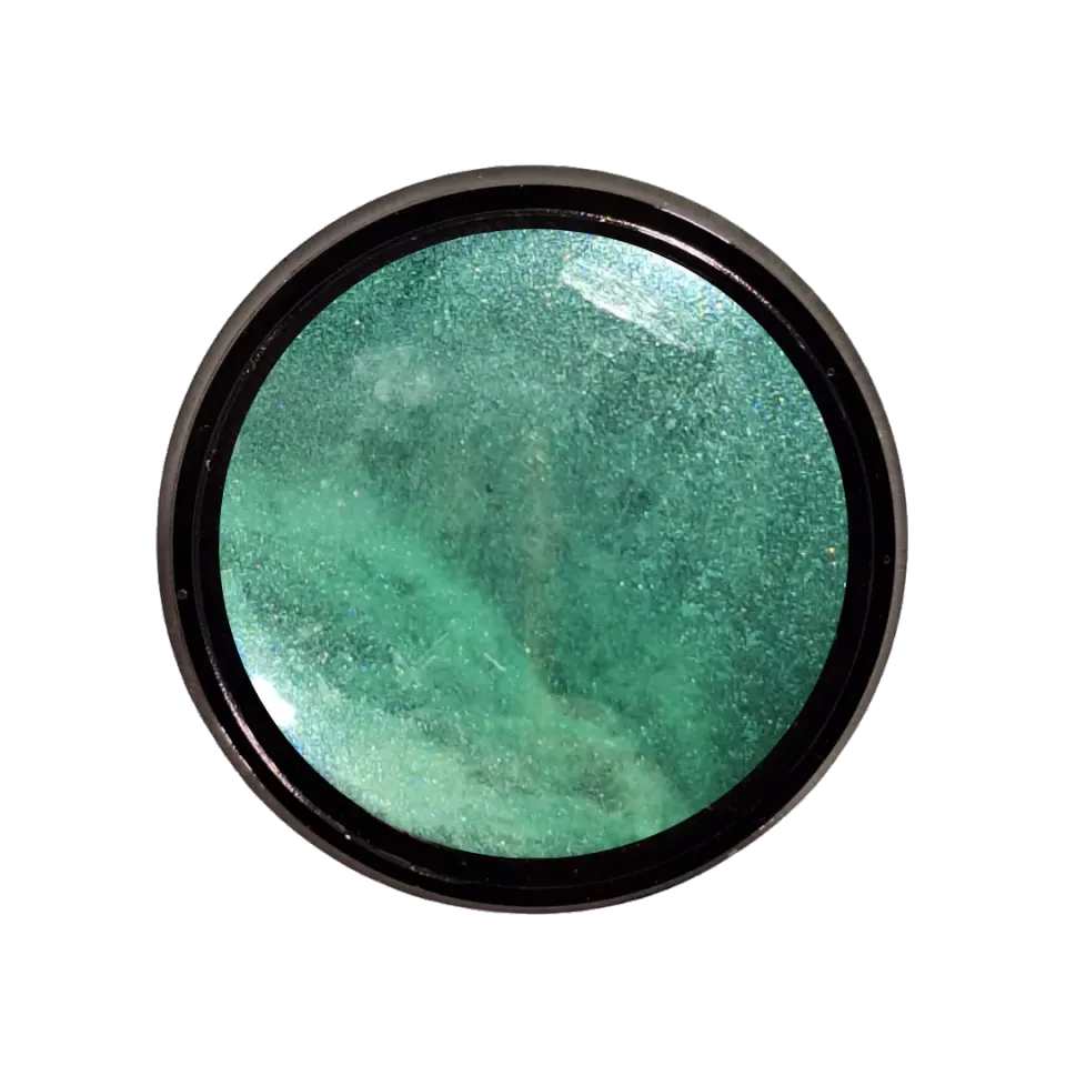 Diva Nails The Mirror Powder Liquid Green polvere specchio  cromo verde